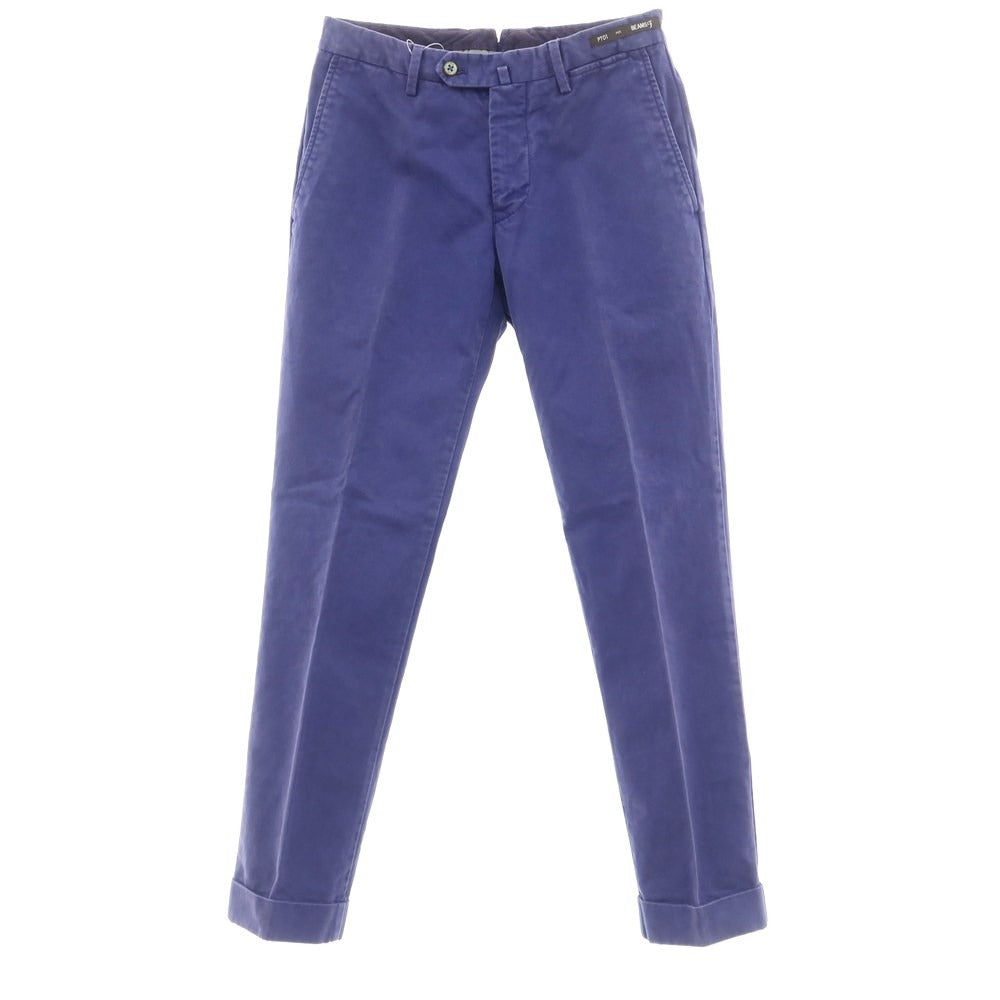 [Used] PT01 BEAMS F Custom Cotton Casual Slacks Pants Purple [44] [Condition Rank C] [Men&