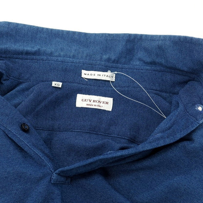 [Used] GUY ROVER Cotton Pique Short Sleeve Polo Shirt Dark Blue [Size XS] [BLU] [S/S] [Condition Rank C] [Men&