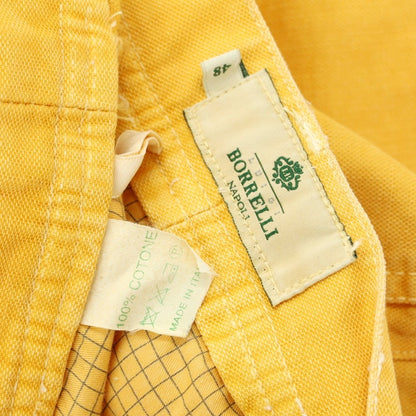 [Used] Luigi Borrelli Cotton 5-pocket pants
 Orange yellow [48] [Condition rank B] ​​[Men&