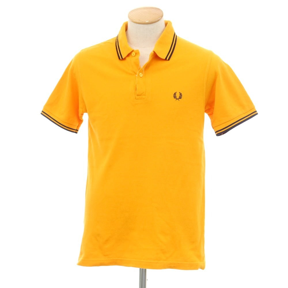 【中古】フレッドペリー FRED PERRY コットン 鹿の子 半袖ポロシャツ オレンジ【サイズS】【ORG】【S/S】【状態ランクC】【メンズ】【759283】
[APD]