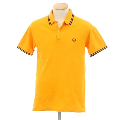 [Used] Fred Perry FRED PERRY Cotton Pique Short Sleeve Polo Shirt Orange [Size S] [ORG] [S/S] [Condition Rank C] [Men&