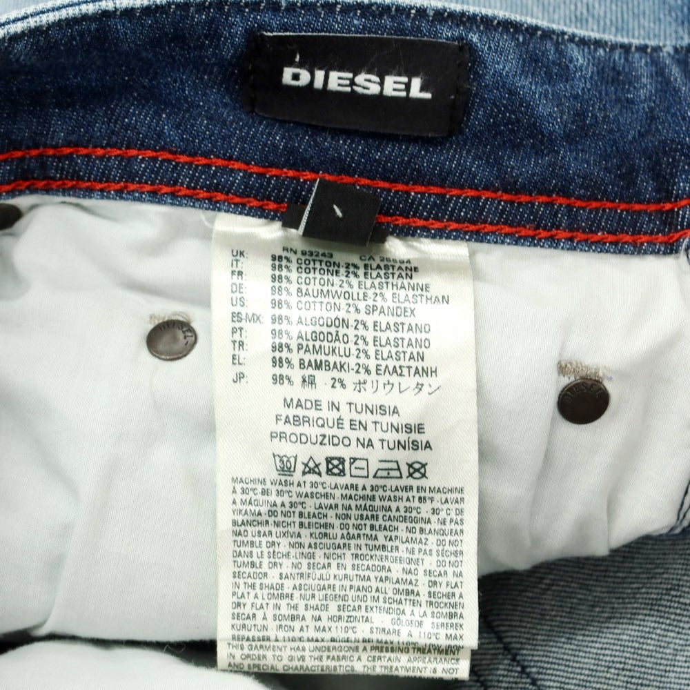 [Used] Diesel denim shorts
 Navy blue [30] [Condition rank B] ​​[Men&