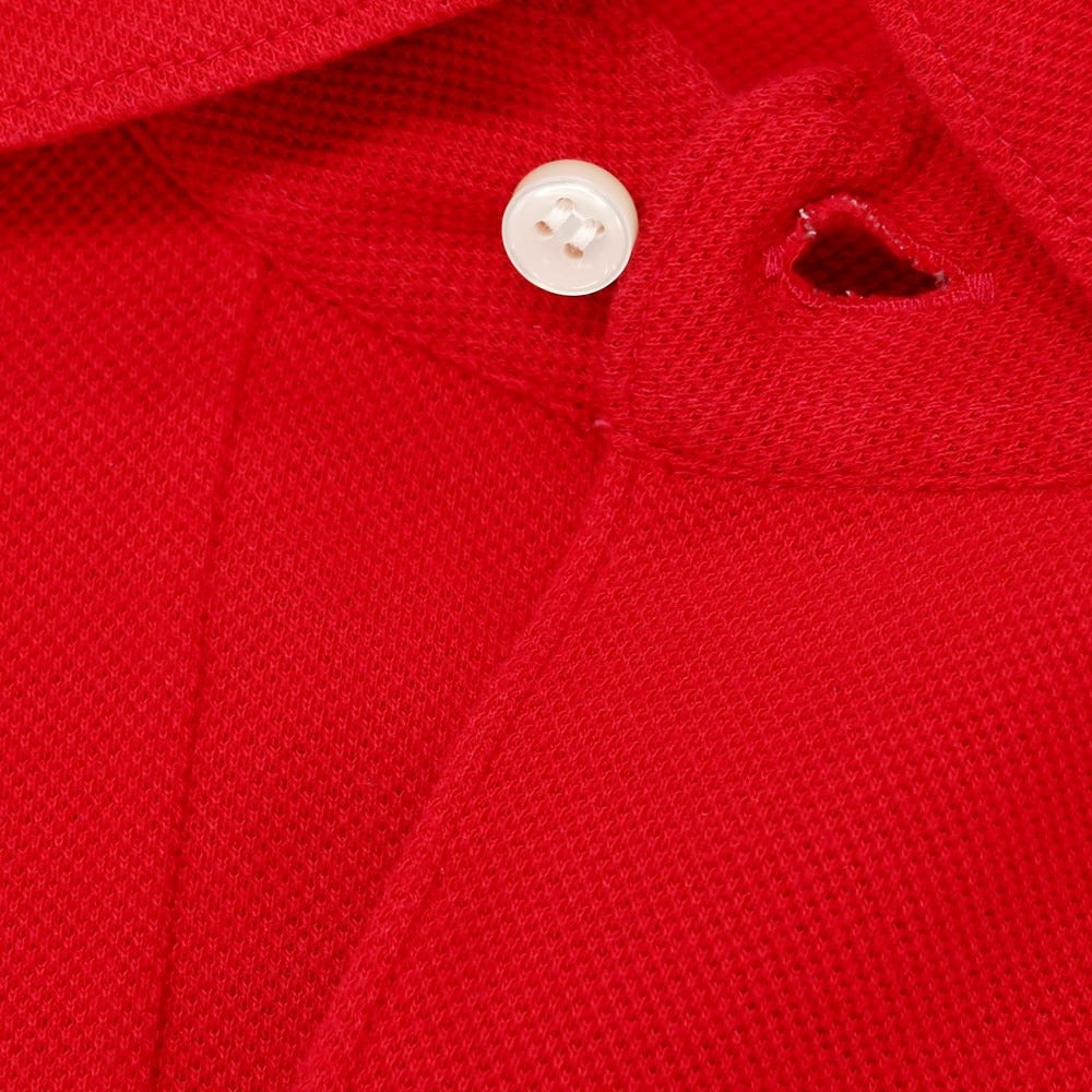 [Used] ORIAN Cotton short-sleeved polo shirt, red [Size L] [RED] [S/S] [Condition rank B] ​​[Men&