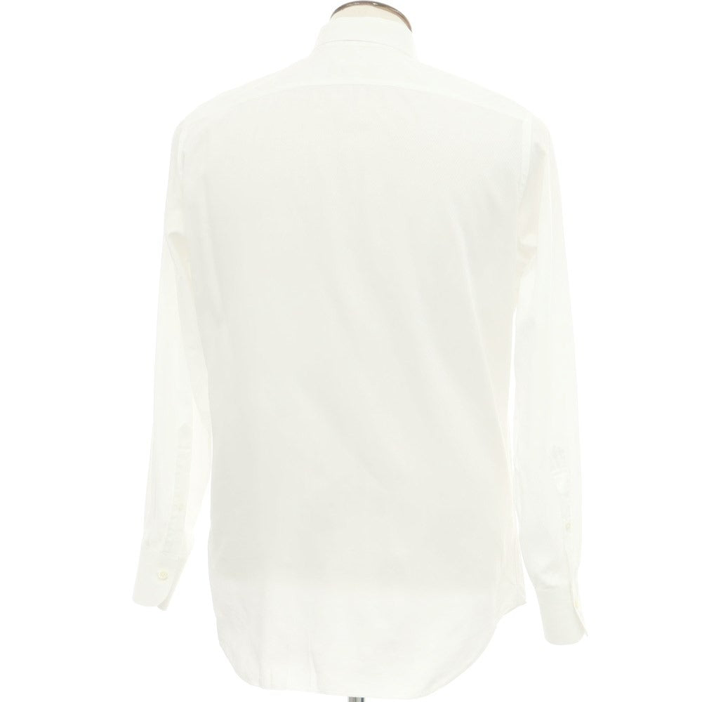 [Used] Mazzarelli Cotton Button-down Dress Shirt White [Size 41] [WHT] [S/S/A/W] [Condition Rank C] [Men&