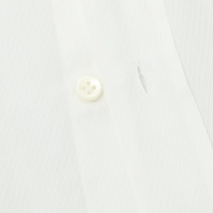 [Used] Mazzarelli Cotton Button-down Dress Shirt White [Size 41] [WHT] [S/S/A/W] [Condition Rank C] [Men&