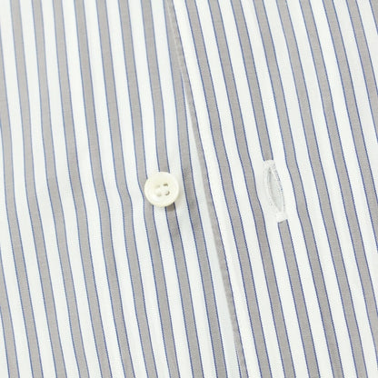 [Used] ORIAN Cotton Striped Button-down Dress Shirt Gray x White [Size L] [GRY] [S/S/A/W] [Condition Rank B] ​​[Men&