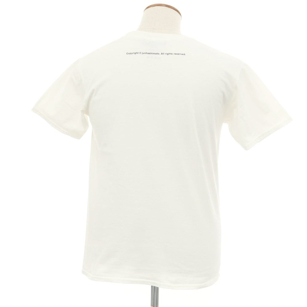 [Used] Jun Hashimoto 10th Anniversary Cotton Crew Neck Short Sleeve T-Shirt White [Size not listed (approximately M)] [WHT] [S/S] [Condition Rank C] [Men&