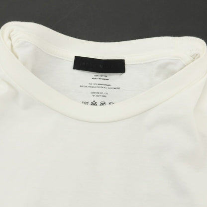 [Used] Jun Hashimoto 10th Anniversary Cotton Crew Neck Short Sleeve T-Shirt White [Size not listed (approximately M)] [WHT] [S/S] [Condition Rank C] [Men&