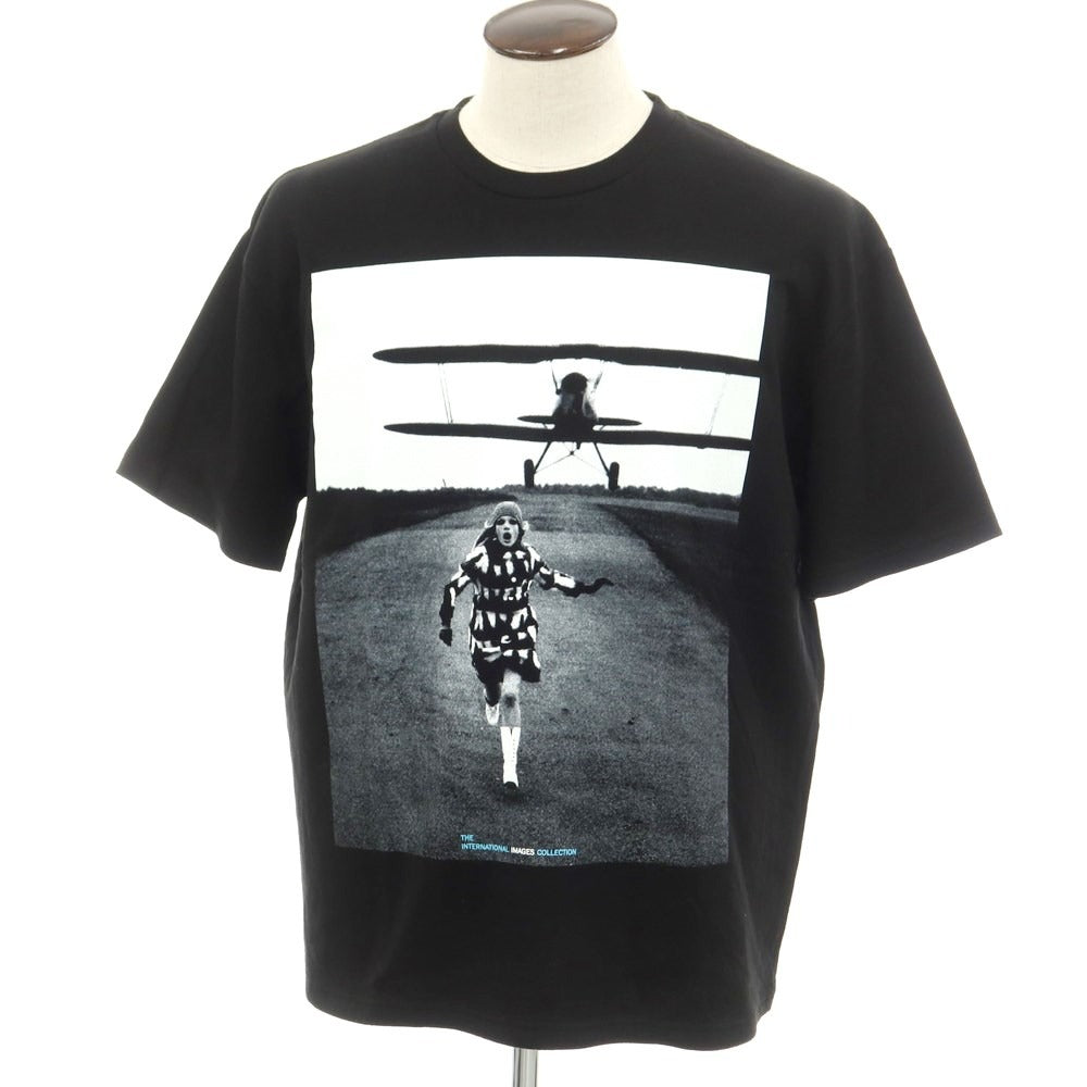 【中古】ザ インターナショナル イメージズ コレクション THE INTERNATIONAL IMAGES COLLECTION コットン クルーネック 半袖Ｔシャツ ブラック【サイズL】【BLK】【S/S】【状態ランクB】【メンズ】【759283】
[APD]