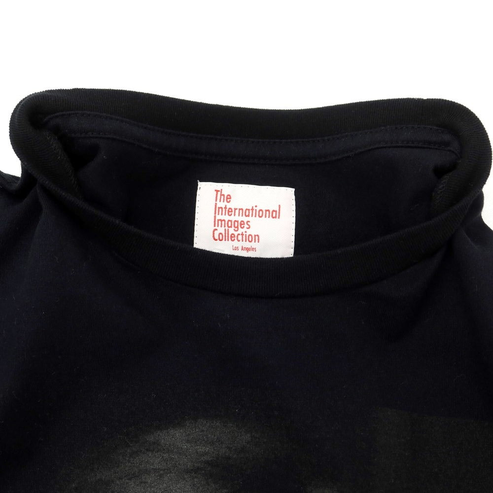 [Used] THE INTERNATIONAL IMAGES COLLECTION Cotton Crew Neck Short Sleeve T-Shirt Black [Size L] [BLK] [S/S] [Condition Rank B] ​​[Men&