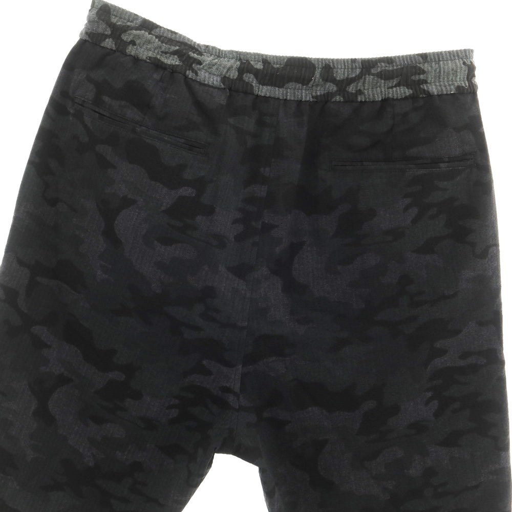 [Used] ACANTHUS polyester camouflage shorts
 Gray x Black [No description (M size)] [Condition rank B] ​​[Men&