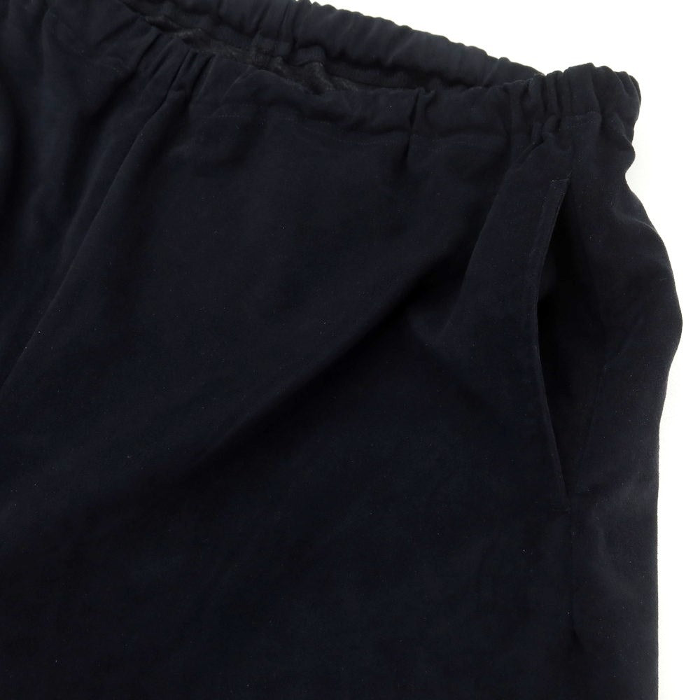 [Used] RE-PURPOSE 2024 Spring/Summer Faux Suede Wide Easy Pants
 Dark Navy [L] [Condition Rank B] ​​[Men&