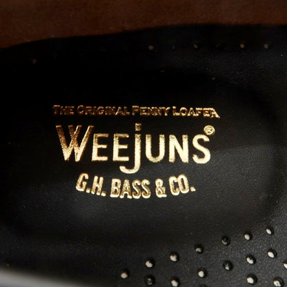 【中古】【未使用】ジーエイチバス G.H.BASS&amp;CO. WEEJUNS ペニーローファー ブラック【 UK7 】【 状態ランクS 】【 メンズ 】