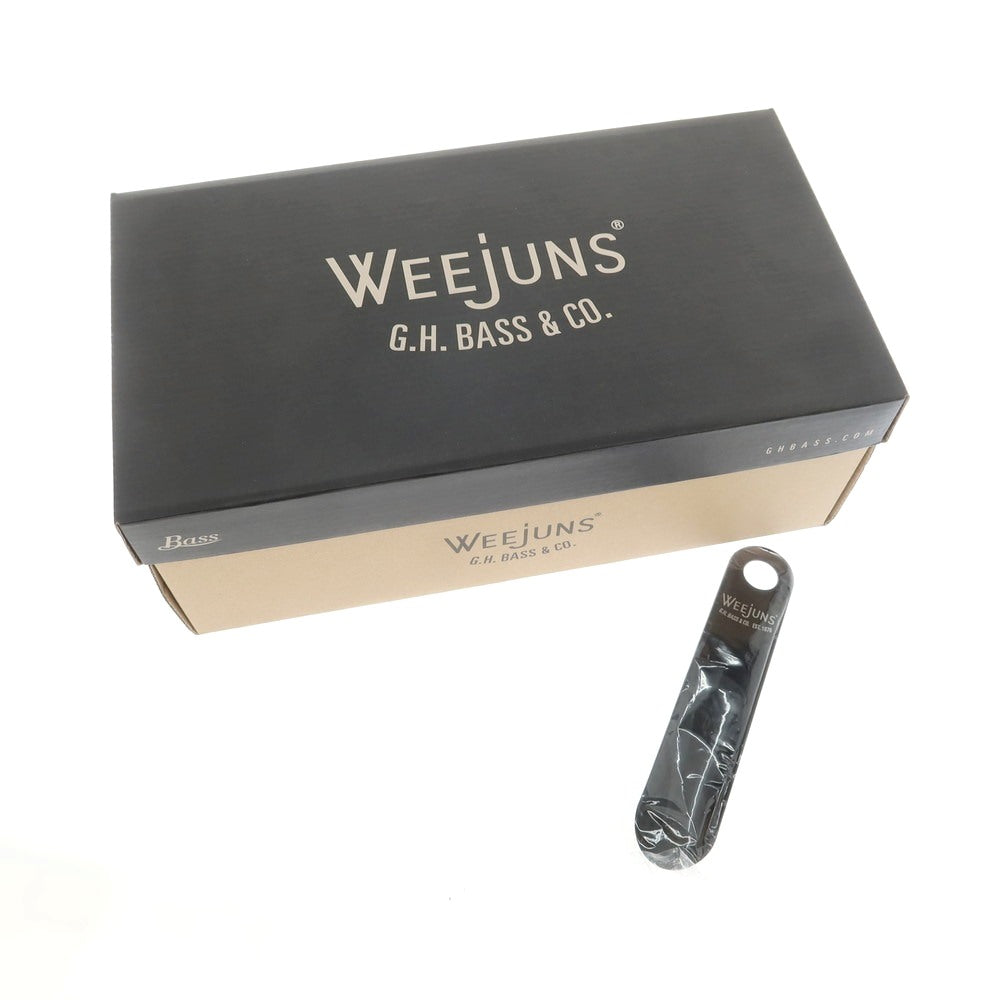 【中古】【未使用】ジーエイチバス G.H.BASS&amp;CO. WEEJUNS ペニーローファー ブラック【 UK7 】【 状態ランクS 】【 メンズ 】