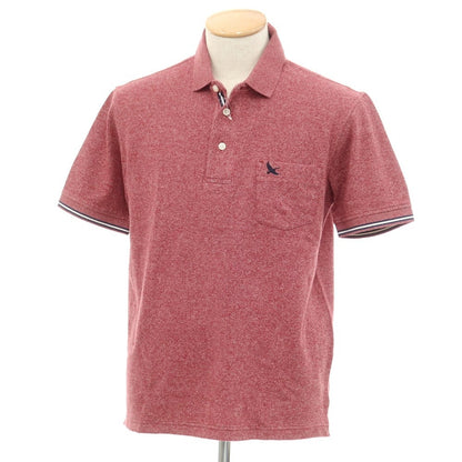 [Used] [Unused] Eddie Bauer Cotton Short Sleeve Polo Shirt Light Bordeaux [Size S] [RED] [S/S] [Condition Rank S] [Men&