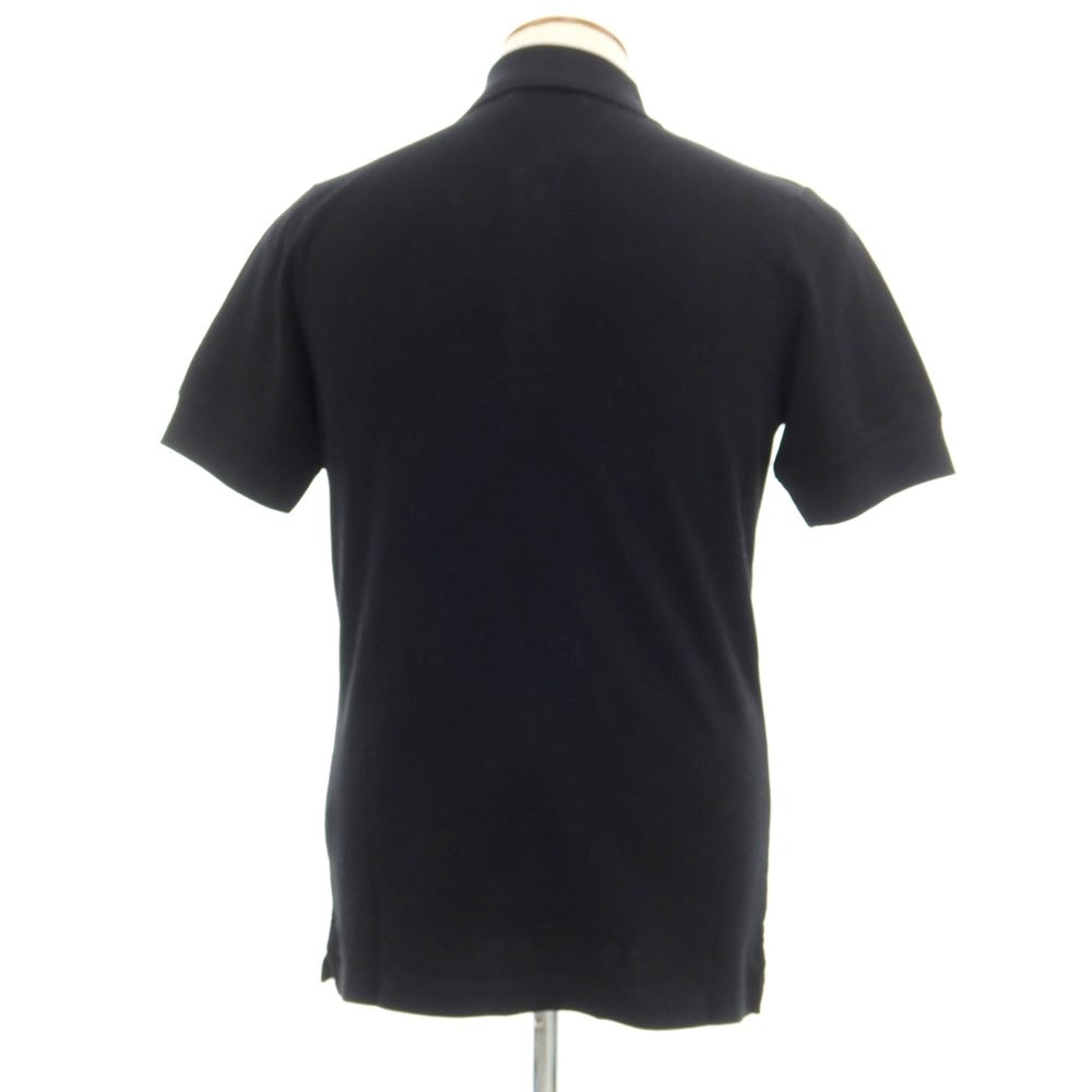 [Used] Hydrogen Cotton Pique Short Sleeve Polo Shirt Black [Size M] [BLK] [S/S] [Condition Rank B] ​​[Men&