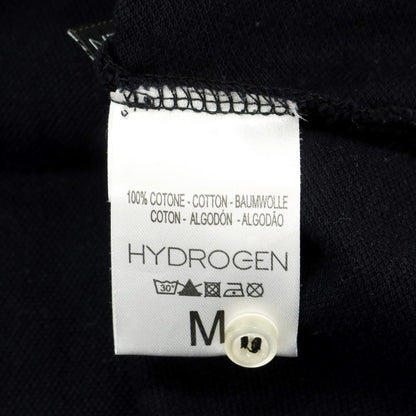 [Used] Hydrogen Cotton Pique Short Sleeve Polo Shirt Black [Size M] [BLK] [S/S] [Condition Rank B] ​​[Men&