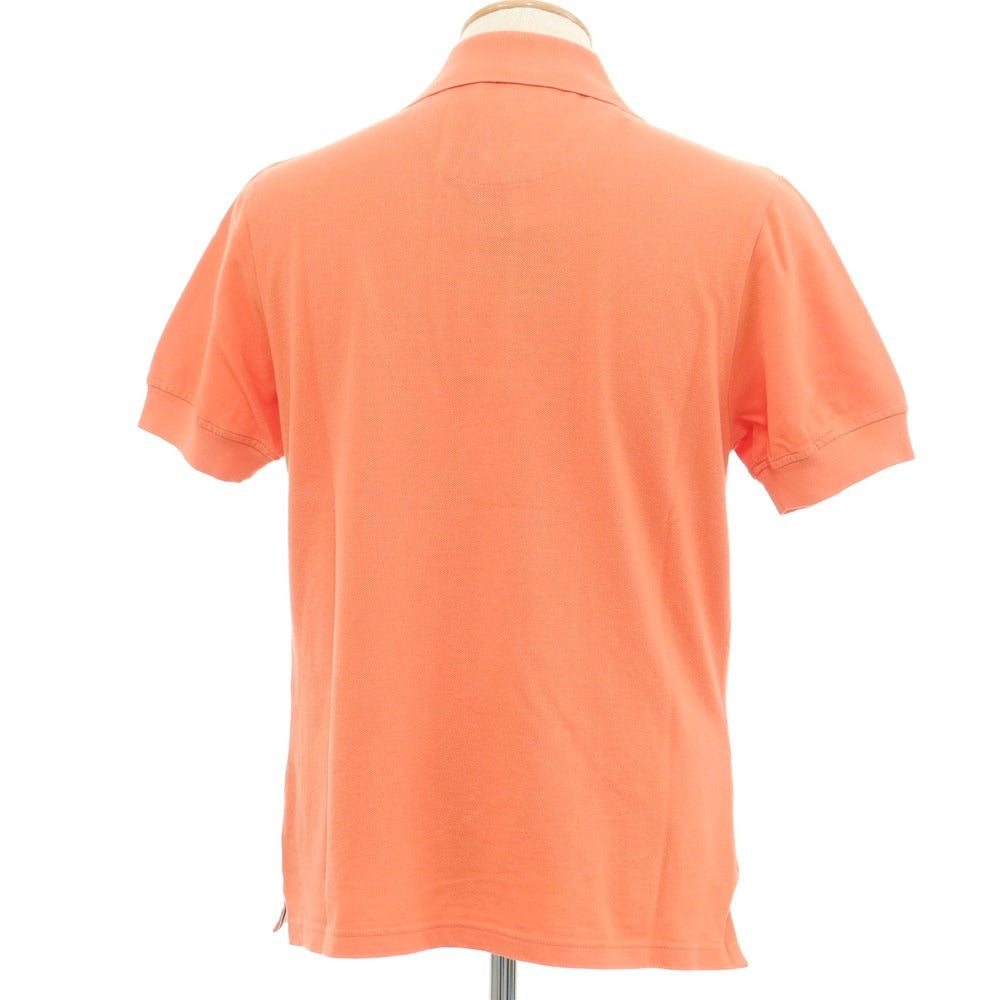 [Used] HYDROGEN Cotton Pique Short Sleeve Polo Shirt Orange [Size S] [ORG] [S/S] [Condition Rank A] [Men&