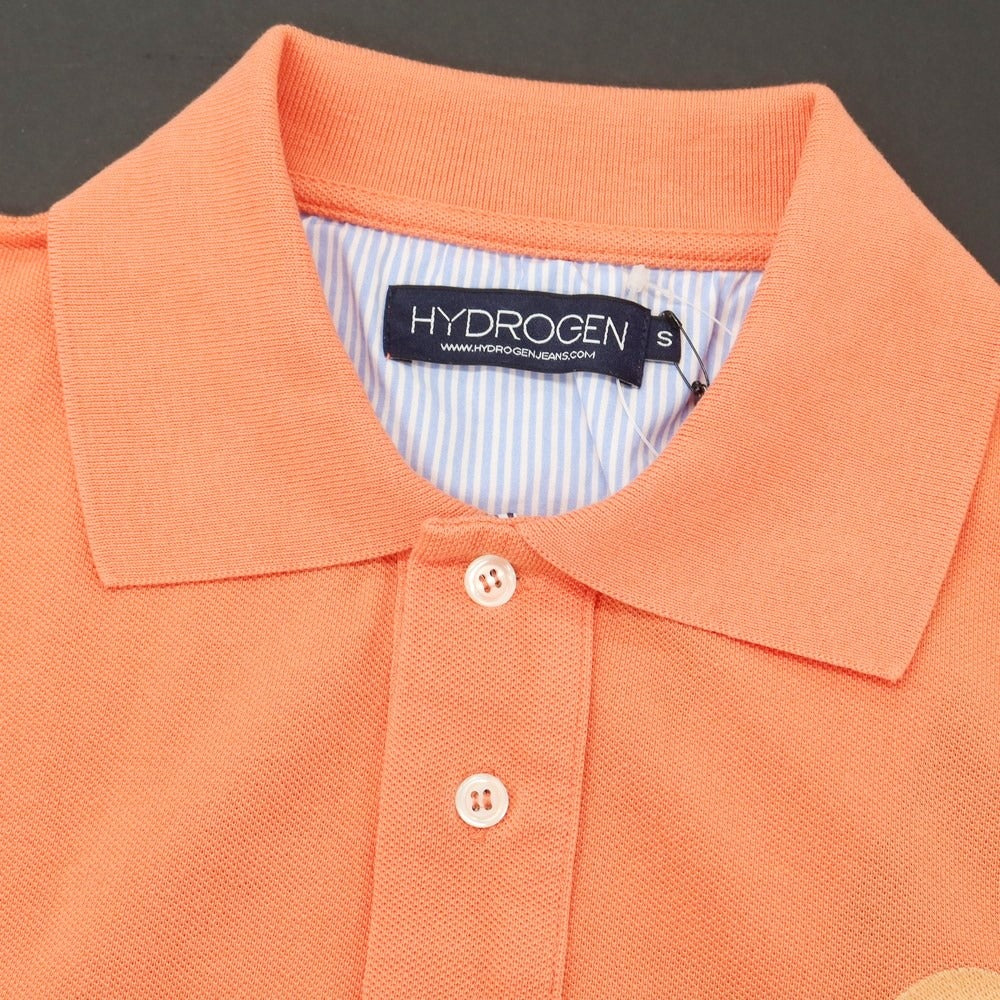 [Used] HYDROGEN Cotton Pique Short Sleeve Polo Shirt Orange [Size S] [ORG] [S/S] [Condition Rank A] [Men&