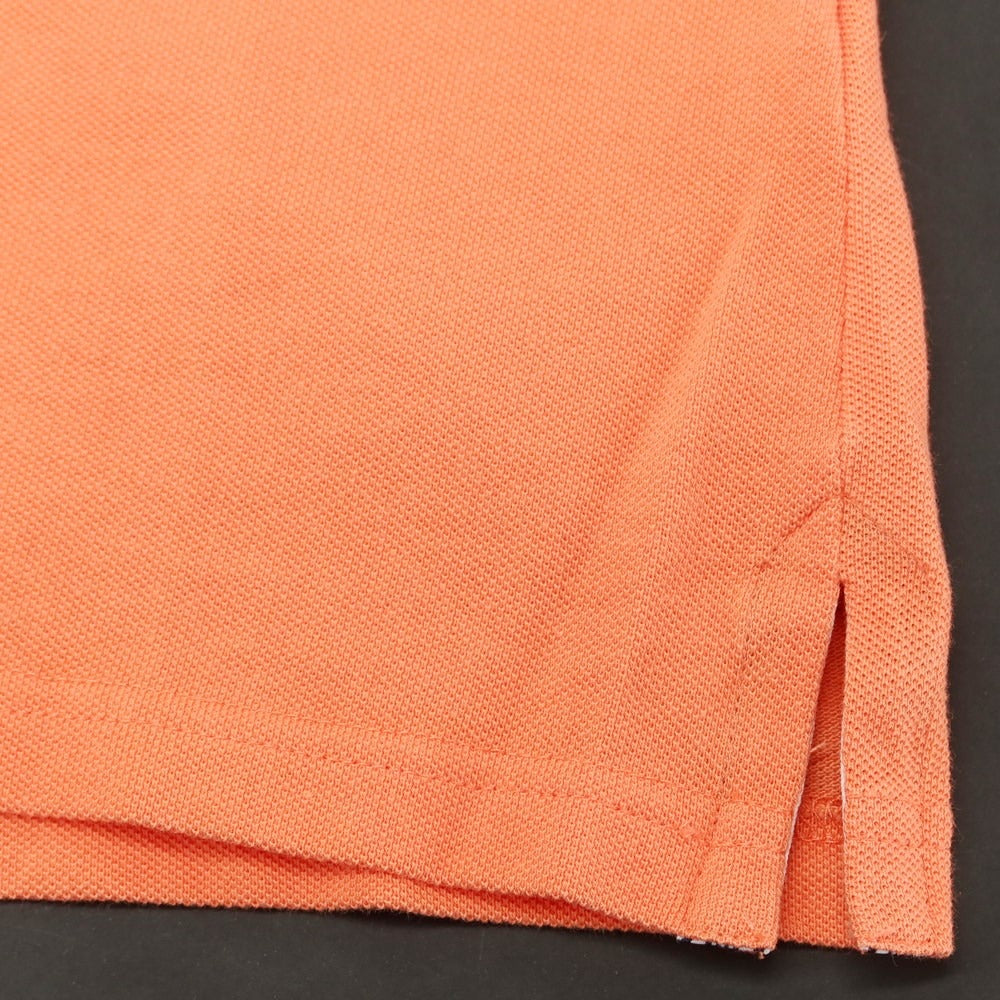 [Used] HYDROGEN Cotton Pique Short Sleeve Polo Shirt Orange [Size S] [ORG] [S/S] [Condition Rank A] [Men&