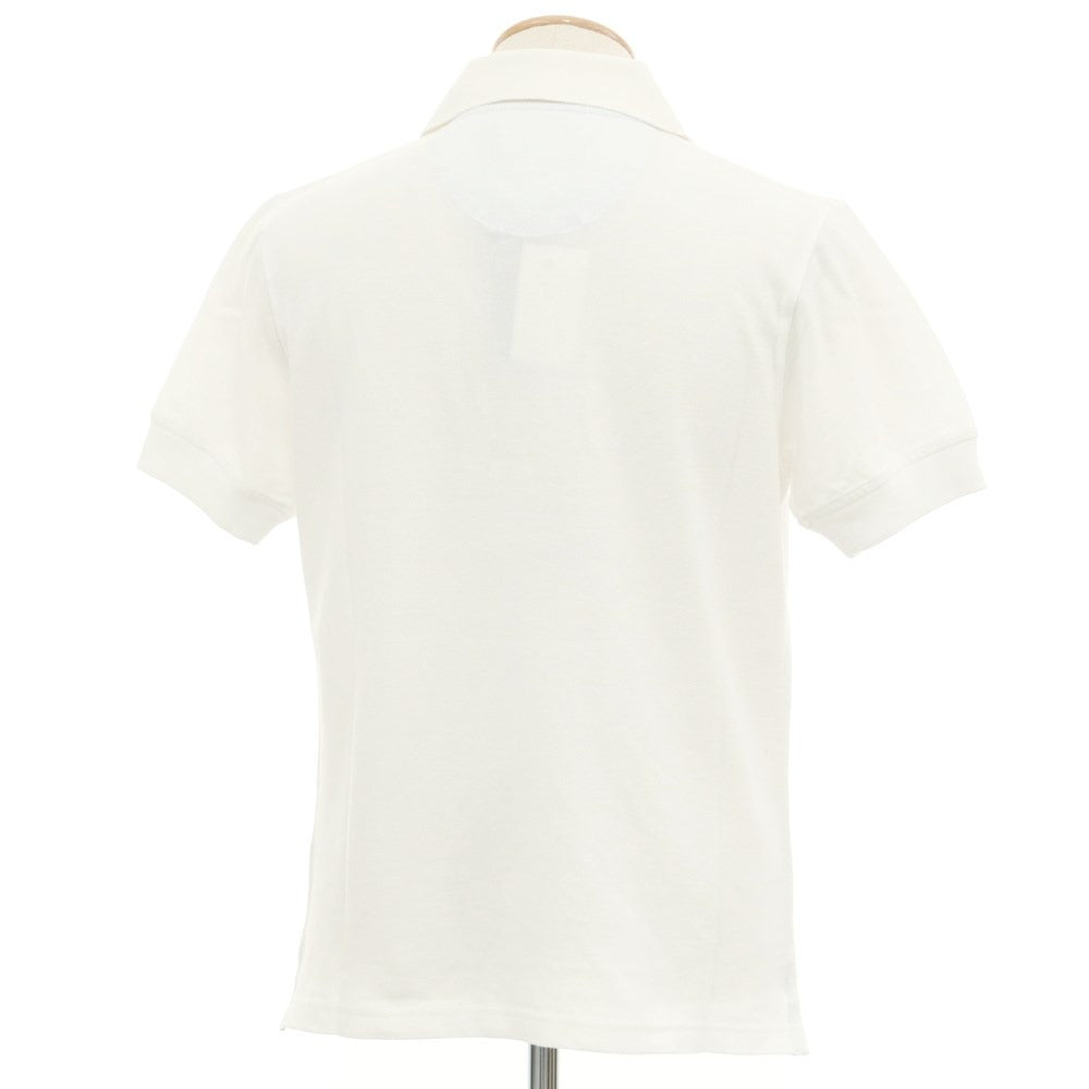 [Used] Hydrogen Cotton Pique Short Sleeve Polo Shirt White [Size S] [WHT] [S/S] [Condition Rank C] [Men&