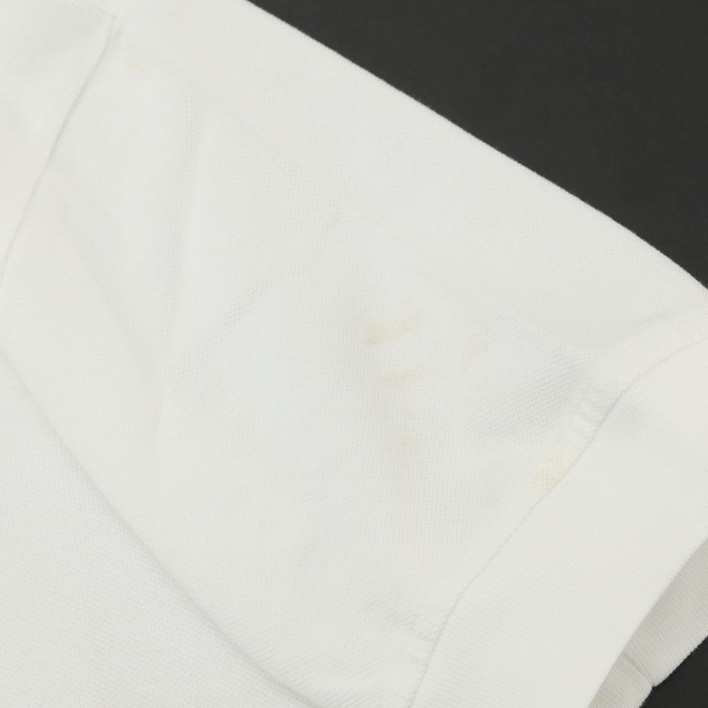 [Used] Hydrogen Cotton Pique Short Sleeve Polo Shirt White [Size S] [WHT] [S/S] [Condition Rank C] [Men&