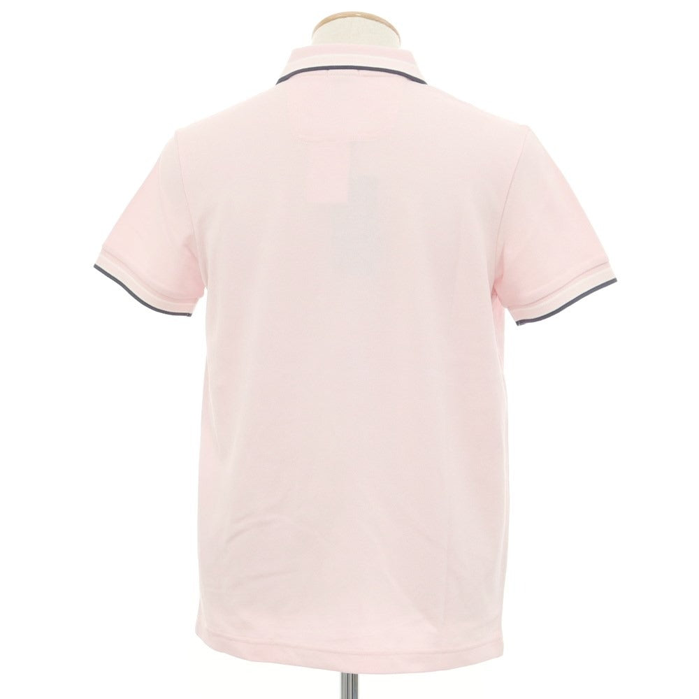 [Used] [Unused] HUGO BOSS Cotton Pique Short Sleeve Polo Shirt Light Pink [Size S] [PNK] [S/S] [Condition Rank S] [Men&