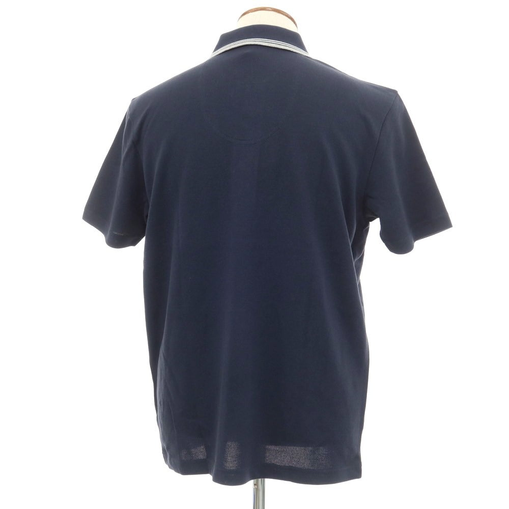 【中古】ヒューゴボス HUGO BOSS コットン 鹿の子 半袖ポロシャツ ネイビー【サイズM】【NVY】【S/S】【状態ランクA】【メンズ】【759282】
[APD]