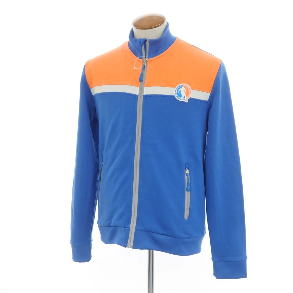 [Used] BIKKEMBERGS Sweat Track Jacket Jersey Blue x Orange [M] [Condition Rank C] [Men&