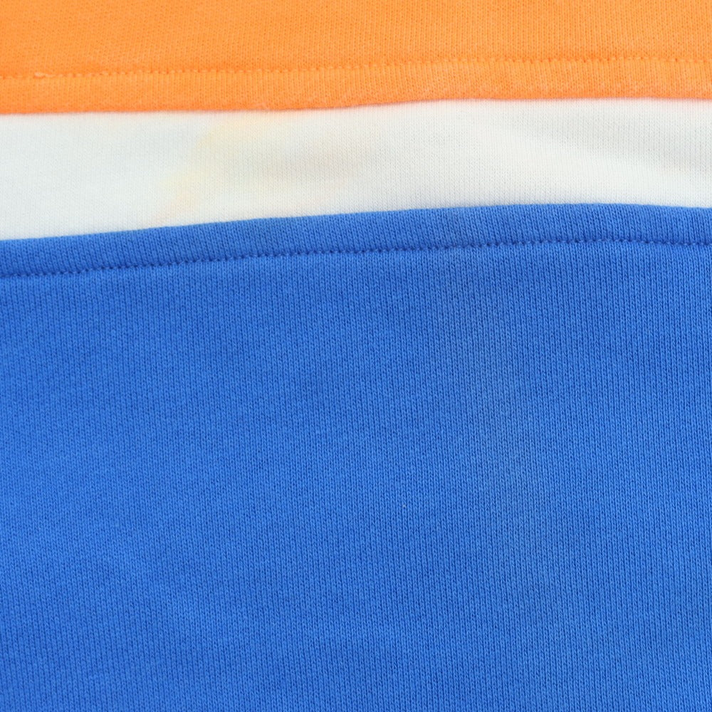 [Used] BIKKEMBERGS Sweat Track Jacket Jersey Blue x Orange [M] [Condition Rank C] [Men&