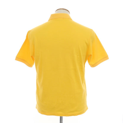 [Used] Paul Stuart PAUL STUART Pique Cotton Short Sleeve Polo Shirt Yellow Orange [M] [Condition Rank A] [Men&