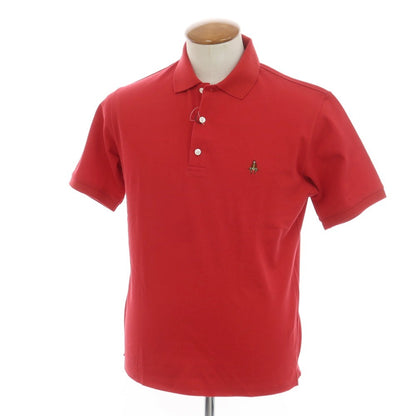 [Used] Paul Stuart PAUL STUART Pique Cotton Short Sleeve Polo Shirt Red [M] [Condition Rank A] [Men&