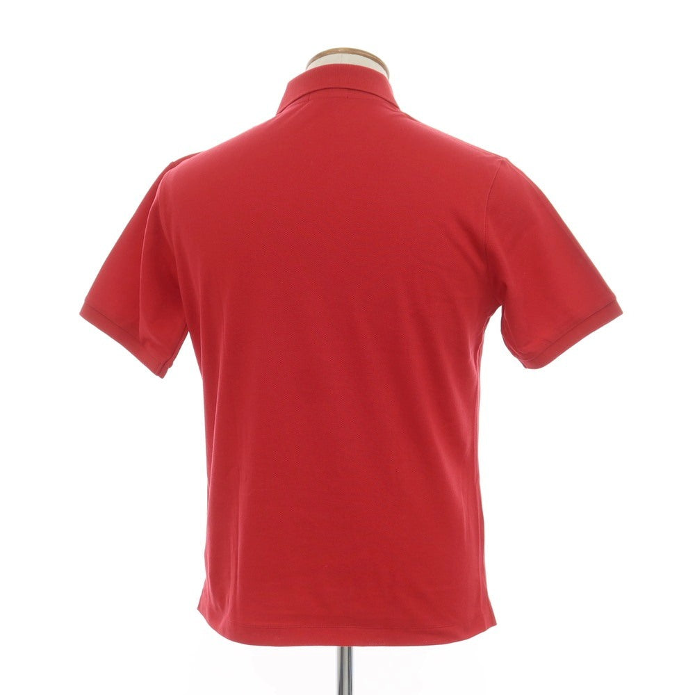 [Used] Paul Stuart PAUL STUART Pique Cotton Short Sleeve Polo Shirt Red [M] [Condition Rank A] [Men&