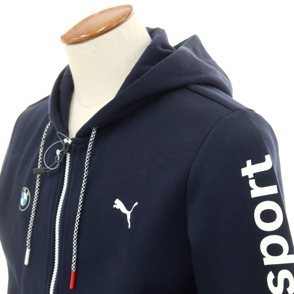 [Used] PUMA x BMW zip hoodie set, navy [Size S/M] [NVY] [S/S/A/W] [Condition Rank B] ​​[Men&