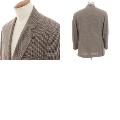 [Used] Gotairiku stretch wool casual jacket, beige x brown [34L] [Condition rank C] [Men&