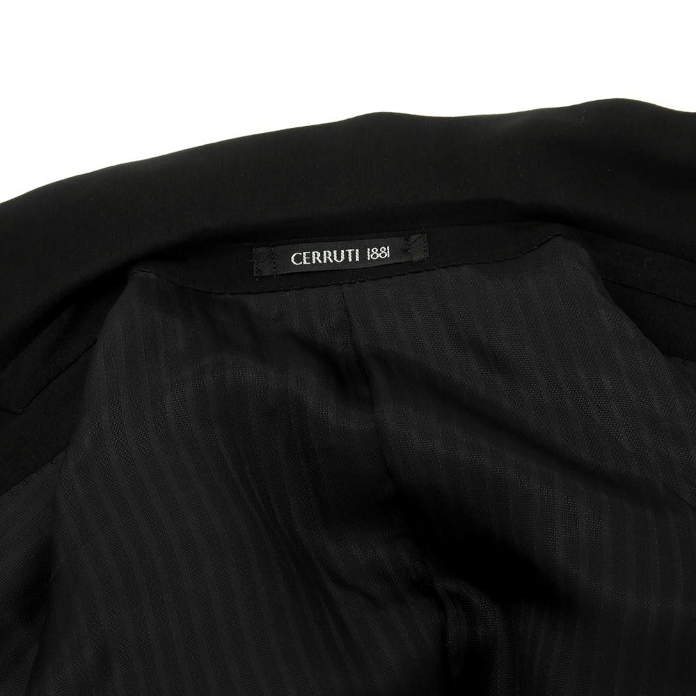 [Used] Cerruti 1881 Wool Mohair Set-up 2-Button Suit Black [Size not specified (L)] [BLK] [S/S] [Condition Rank B] ​​[Men&