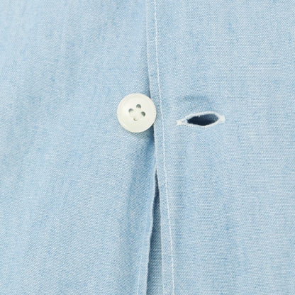 [Used] Eleventy Cotton Open Collar Casual Shirt Light Blue [38] [Condition Rank C] [Men&