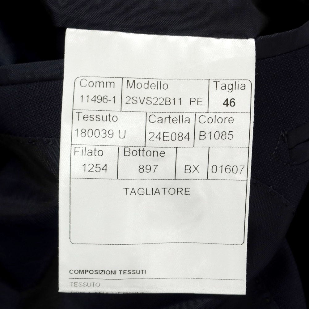 [Used] TAGLIATORE wool set-up 2-button suit, navy [size 46] [NVY] [S/S] [Condition rank B] ​​[Men&