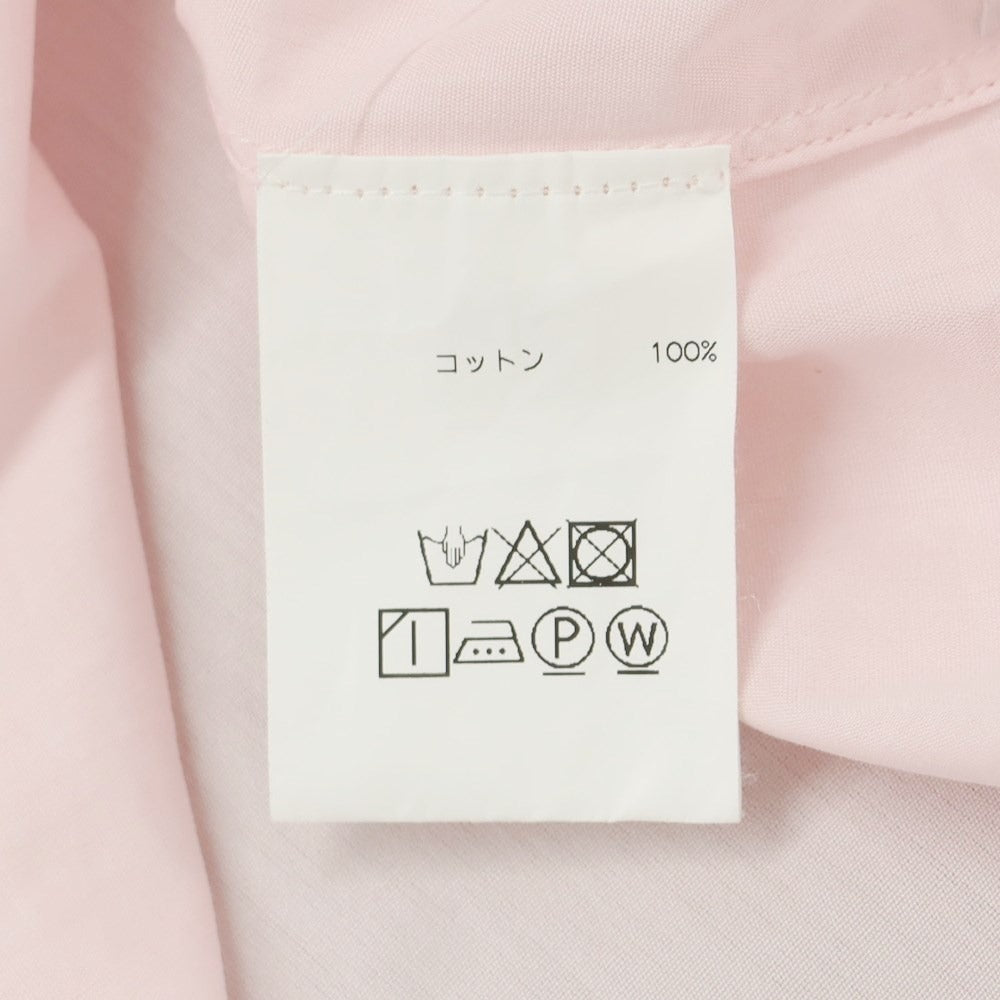 [Used] Vanacore Cotton Wide Collar Dress Shirt Light Pink [37] [Condition Rank B] ​​[Men&