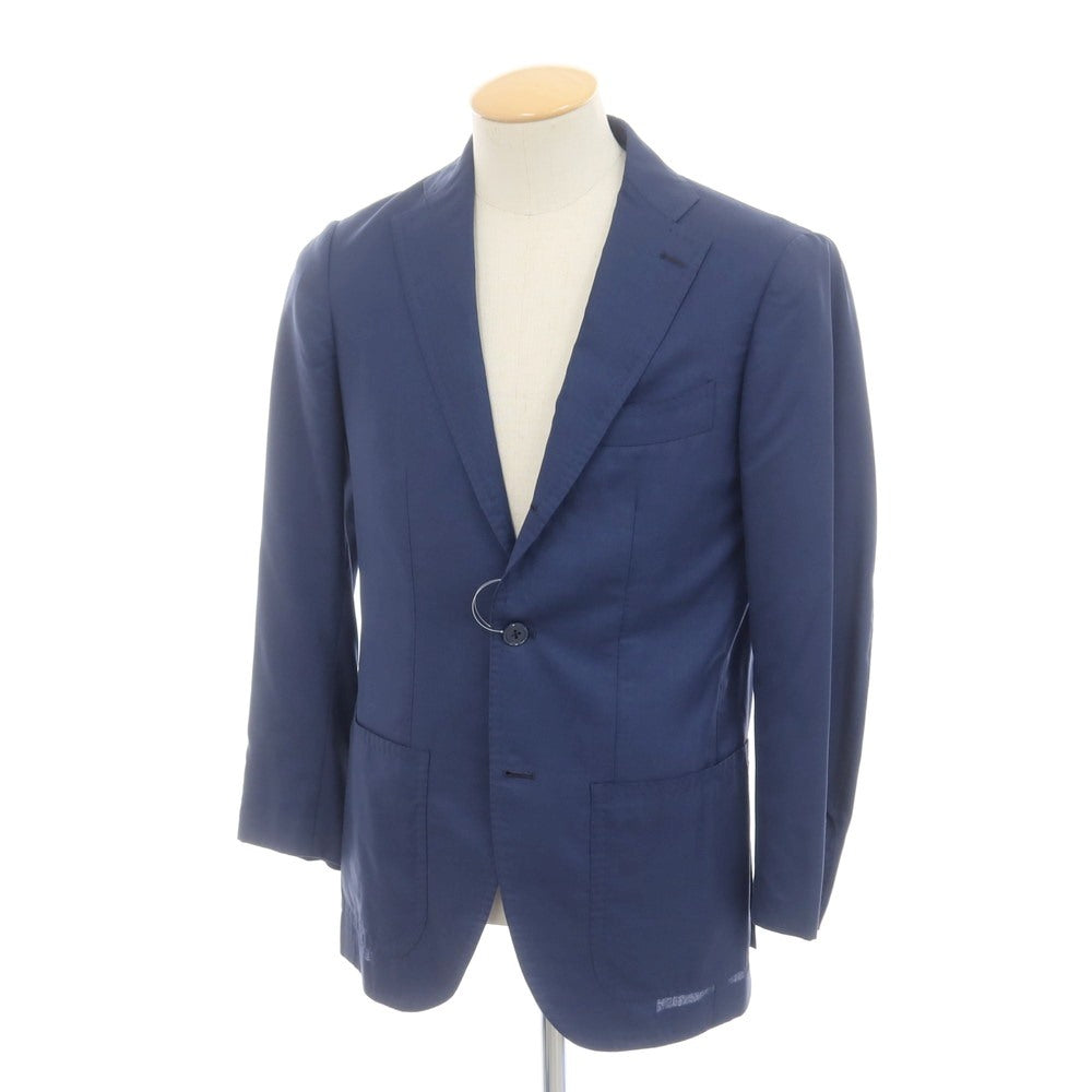 [Used] Brilla per il gusto Wool silk 3B tailored jacket Light navy [44] [Condition rank C] [Men&