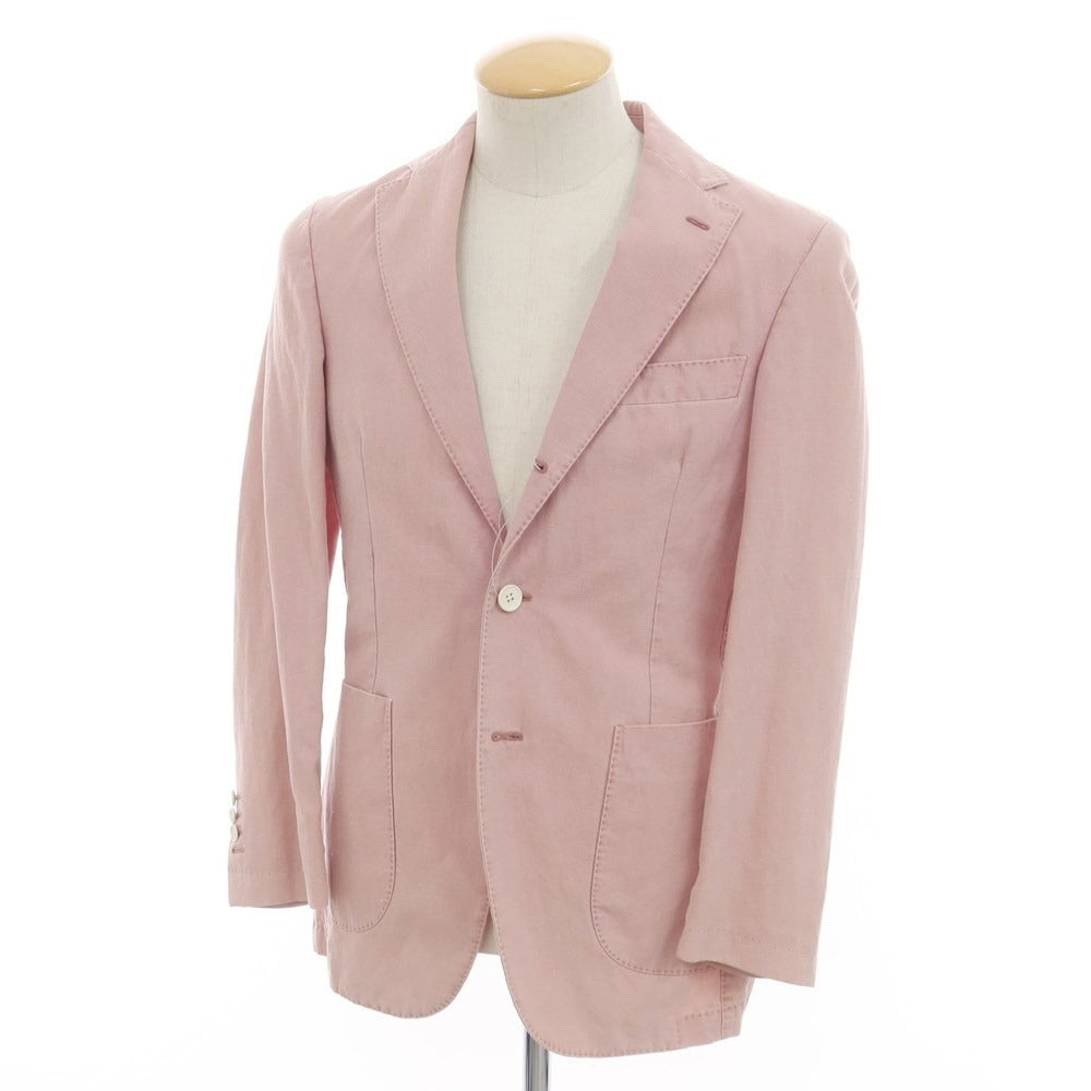 [Used] Belvest Cotton Linen 3B Casual Jacket Pink [42] [Condition Rank C] [Men&