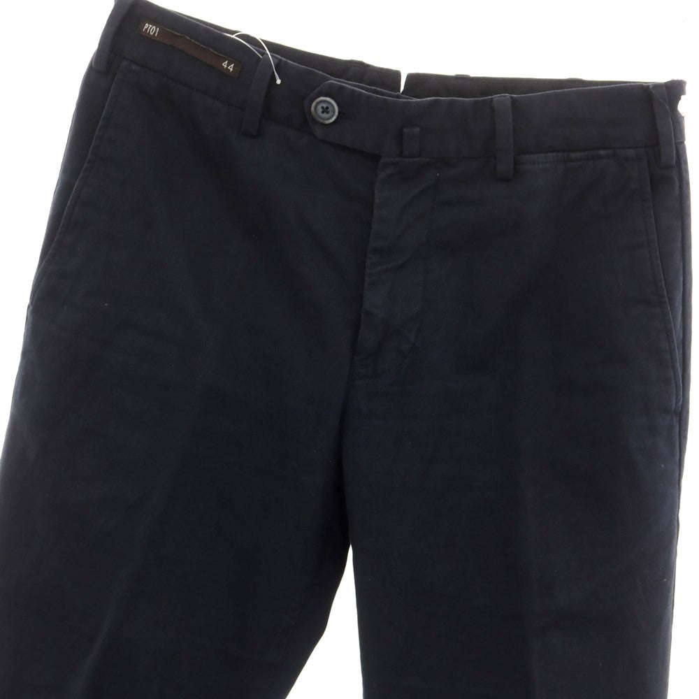 [Used] PT01 Cotton Twill Casual Slacks Pants Dark Navy [Size 44] [NVY] [S/S/A/W] [Condition Rank C] [Men&