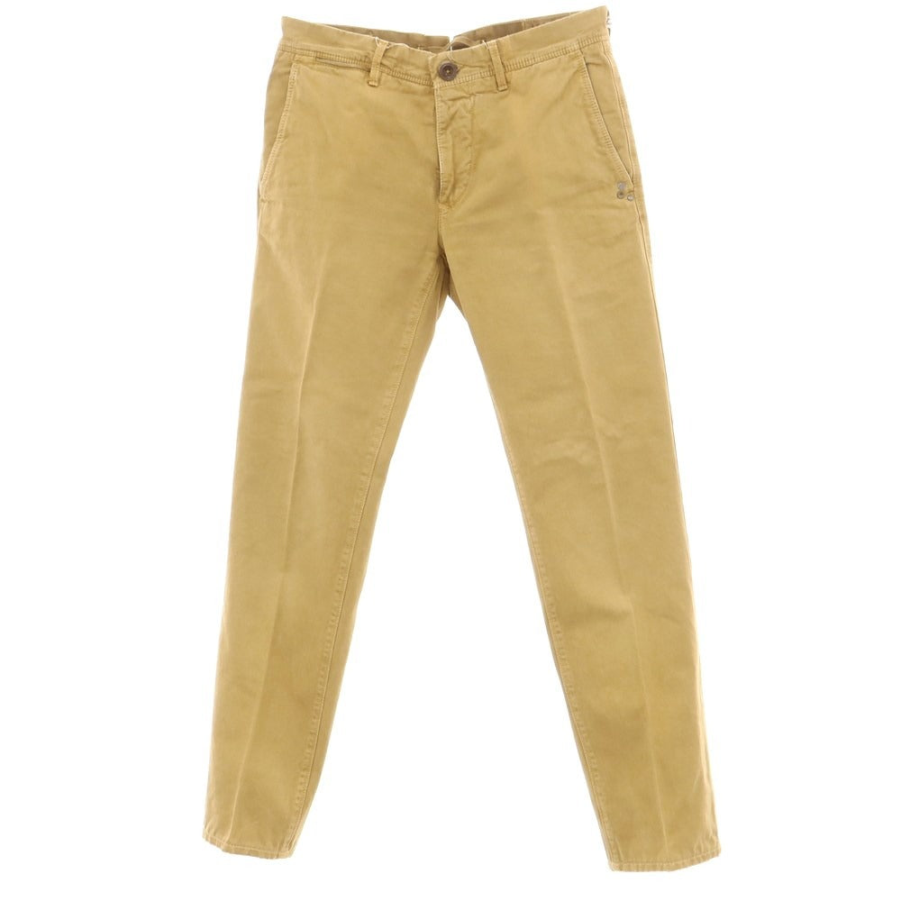 [Used] INCOTEX RED Cotton Twill Casual Slacks Pants Ocher Color [Size 30] [BRW] [S/S/A/W] [Condition Rank C] [Men&