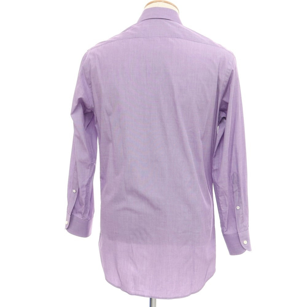 [Used] Ralph Lauren Black Label Cotton Wide Collar Dress Shirt Purple [15] [Condition Rank B] ​​[Men&