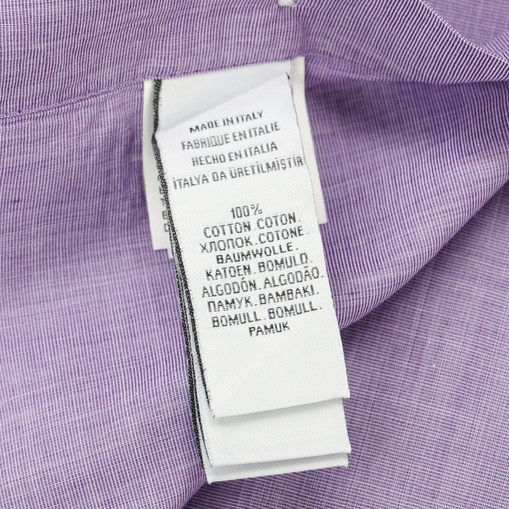 [Used] Ralph Lauren Black Label Cotton Wide Collar Dress Shirt Purple [15] [Condition Rank B] ​​[Men&