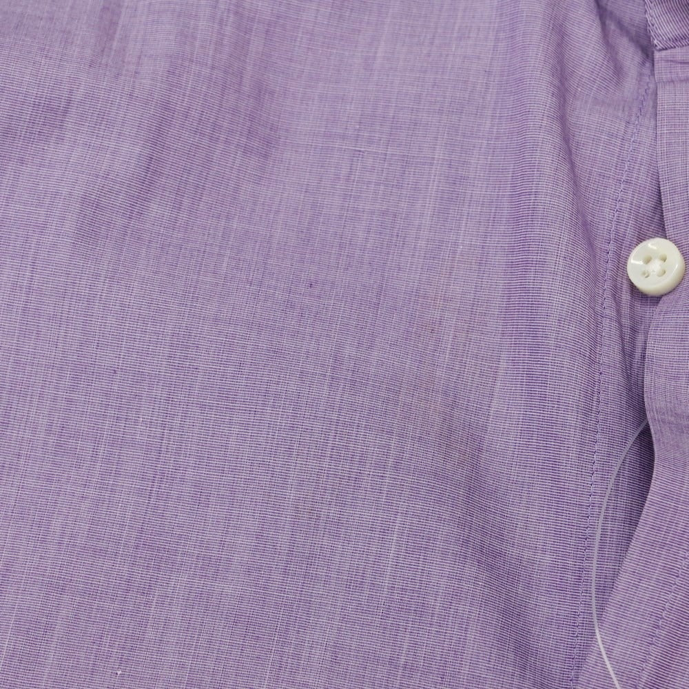 [Used] Ralph Lauren Black Label Cotton Wide Collar Dress Shirt Purple [15] [Condition Rank B] ​​[Men&