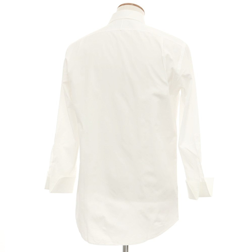 [Used] Ralph Lauren Black Label Cotton Wide Collar Dress Shirt White [15 1/2] [Condition Rank B] ​​[Men&