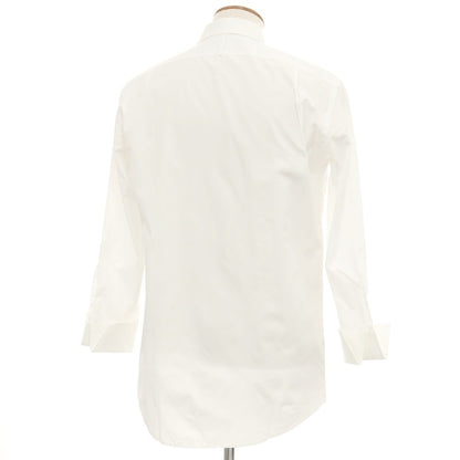 [Used] Ralph Lauren Black Label Cotton Wide Collar Dress Shirt White [15 1/2] [Condition Rank B] ​​[Men&