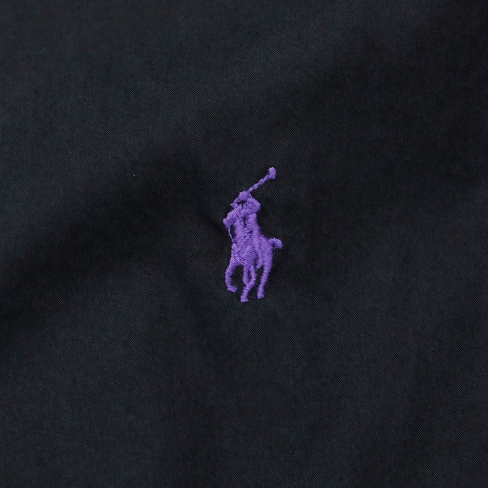 【中古】ラルフローレン RALPH LAUREN コットン ボタンダウン カジュアルシャツ ダークネイビー【 M 】【 状態ランクC 】【 メンズ 】