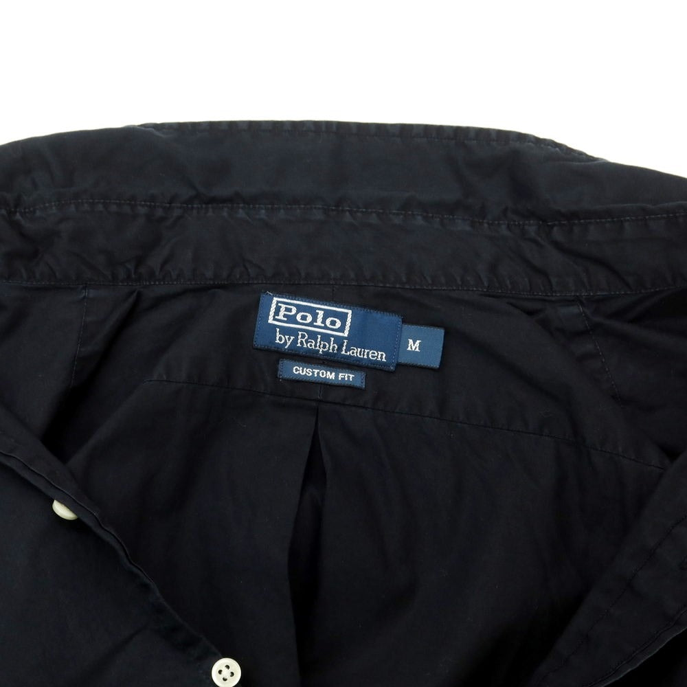 [Used] Ralph Lauren Cotton Button-down Casual Shirt Dark Navy [M] [Condition Rank C] [Men&